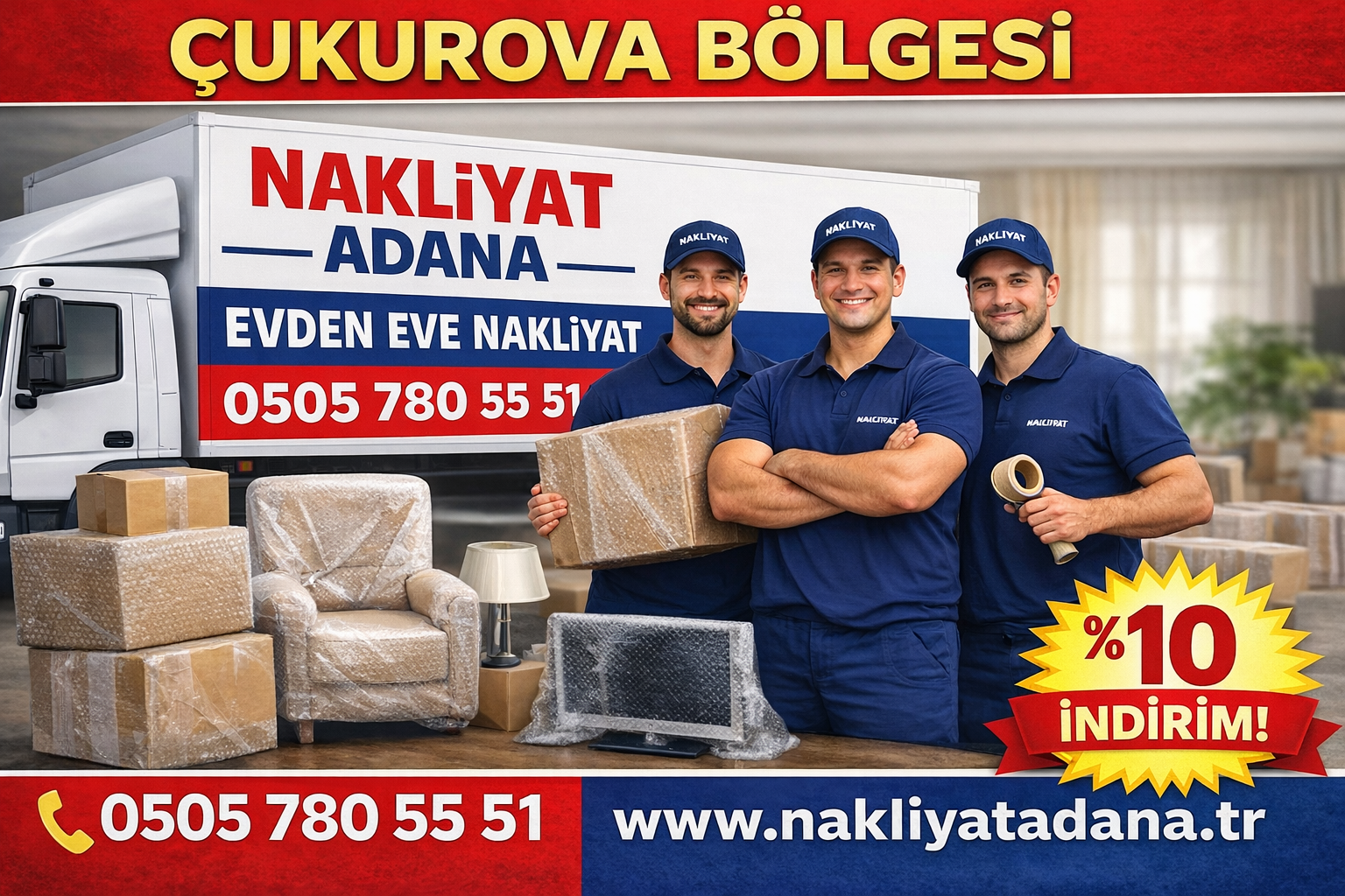 Çukurova Evden Eve Nakliyat